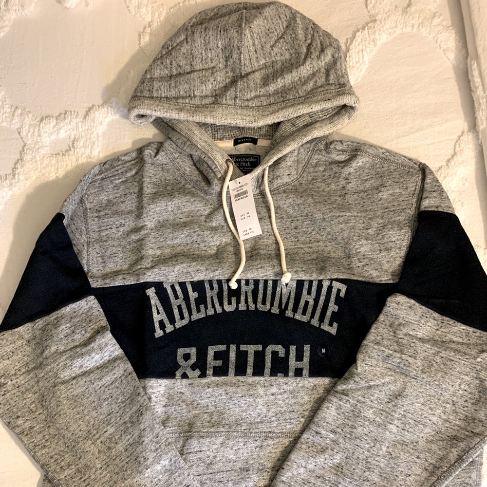 A&F Logo Pullover Hoodie
